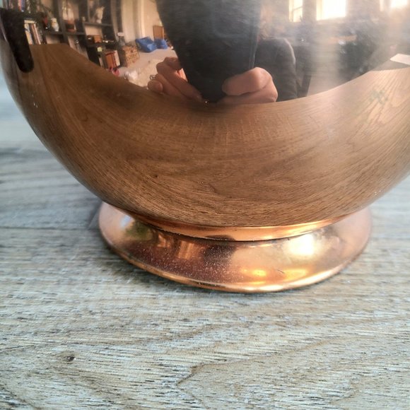 Copper planter/ cover pot. - Picture 4 of 6